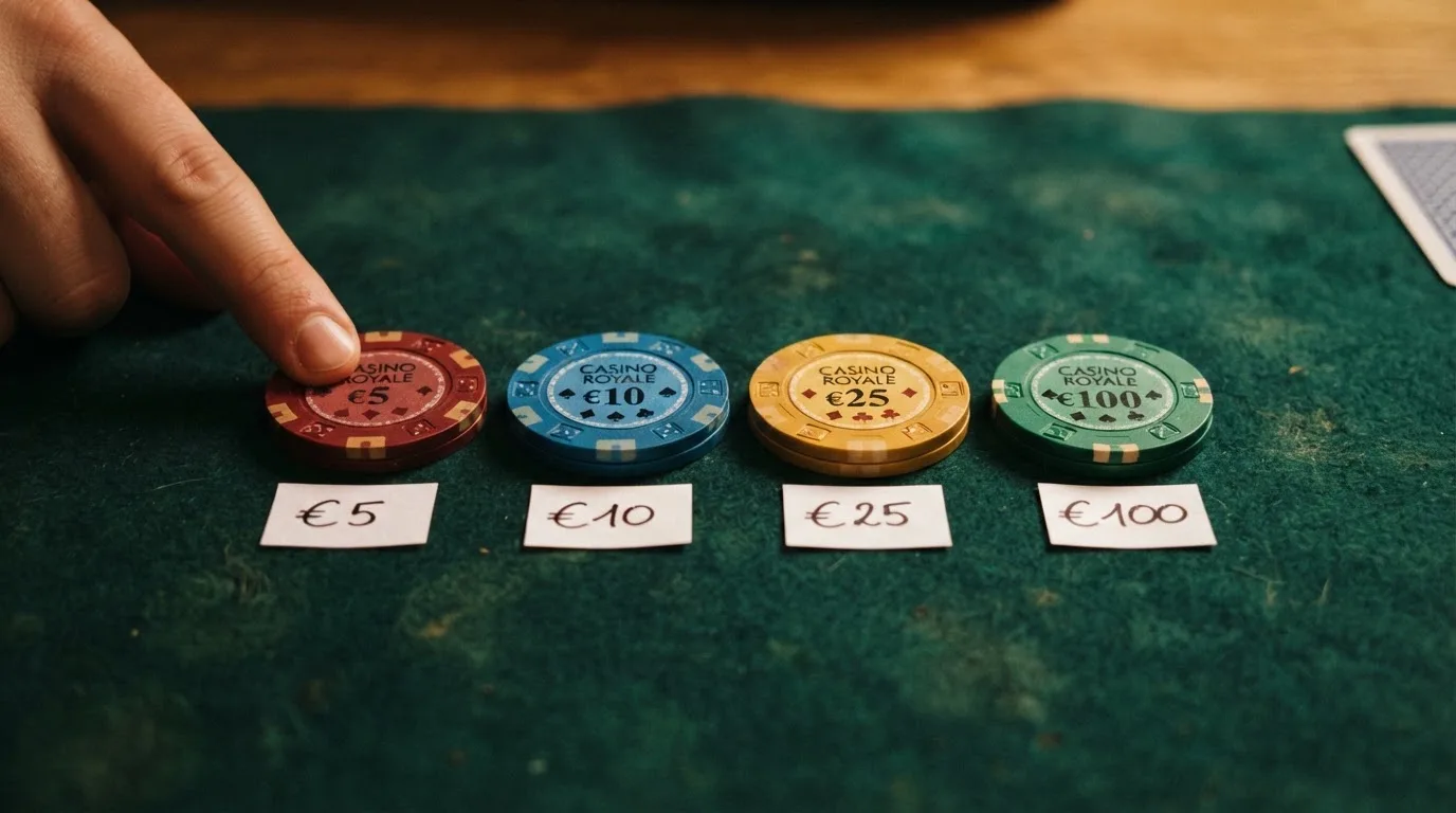 Varias fichas de casinos online ordenadas en una vista comparativa, con los importes y condiciones de sus bonos de cumpleaños destacados en cada una