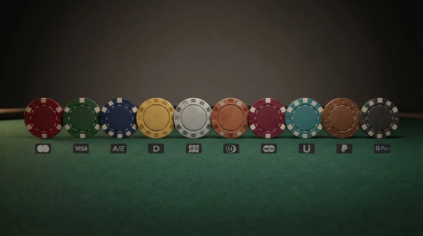 Tabla con los logotipos de diez casinos online españoles ordenados por su método de depósito mínimo de 1 euro