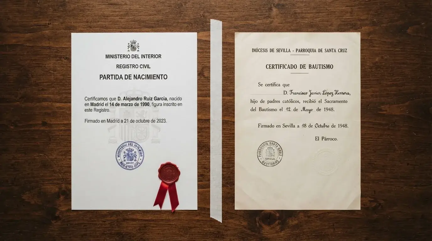 Sello oficial de la Dirección General de Ordenación del Juego junto al logotipo de una autoridad de licencia offshore, separados por una línea