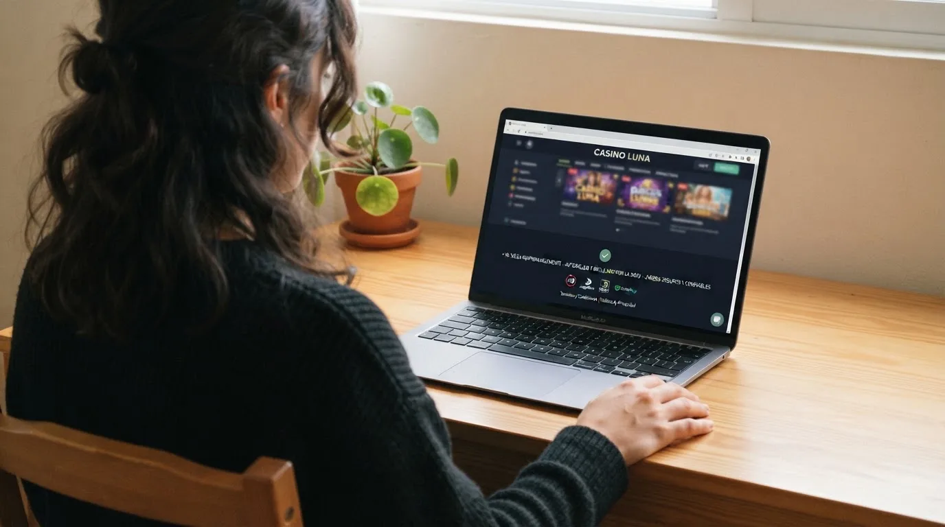 El sello de la Dirección General de Ordenación del Juego en el pie de página de un casino online con licencia española