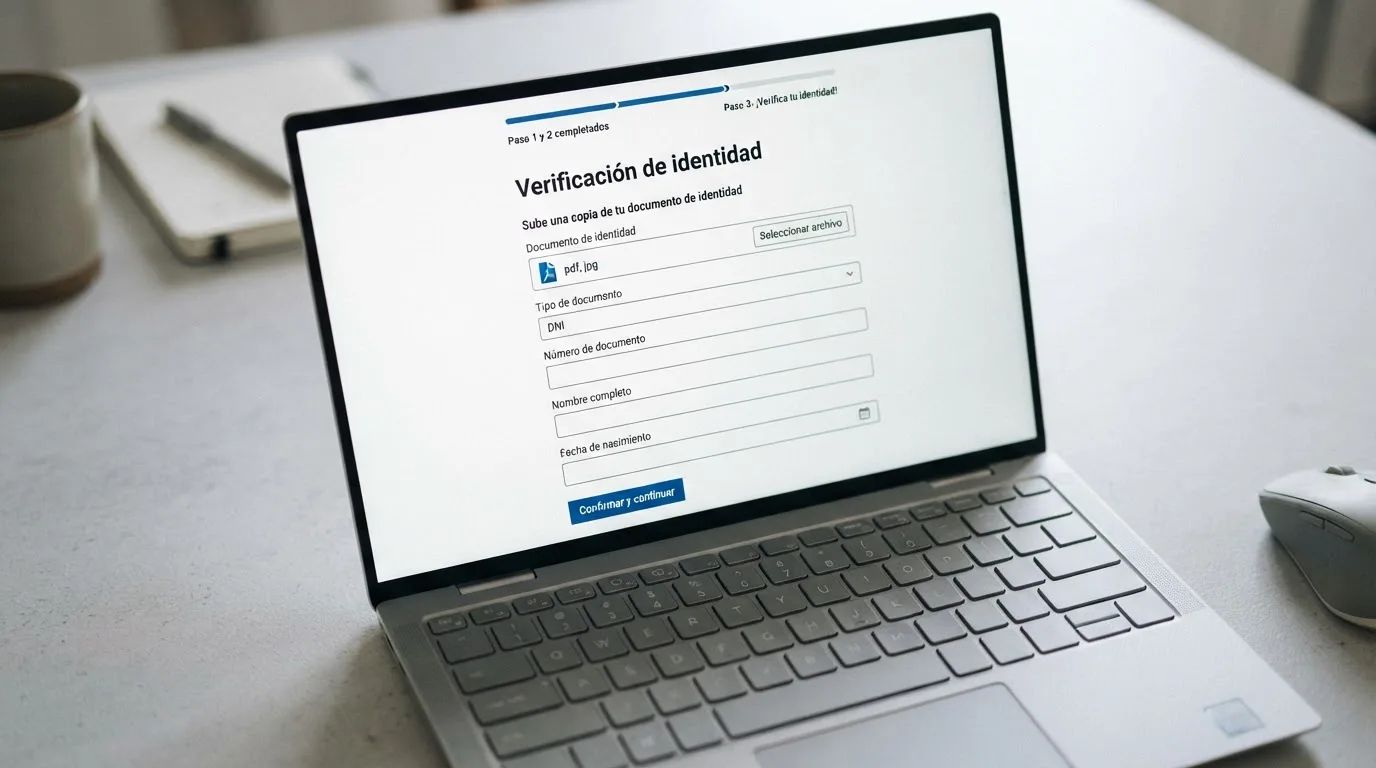 Pie de página de un casino online español con el sello de licencia de la DGOJ y el número de homologación visibles